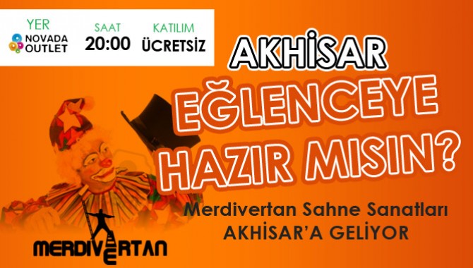 Merdivertan Sahne Sanatları Akhisar’a Geliyor