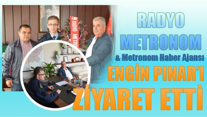 Metronom Yayıncılıktan Emniyet Müdürü Engin Pınar’a Ziyaret