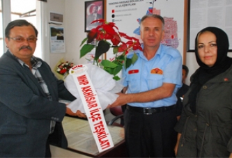 MHP’den İtfaiyeye Ziyaret