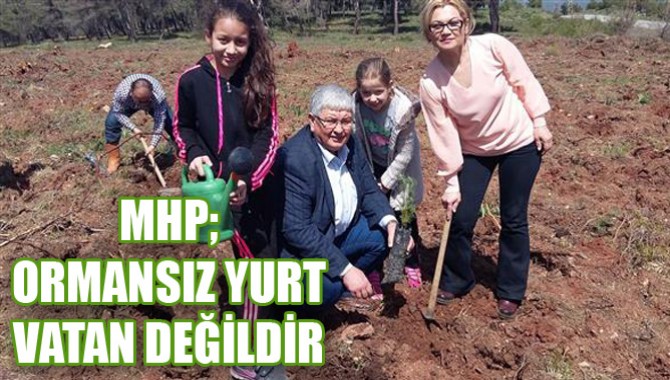 MHP; ORMANSIZ YURT. VATAN DEĞİLDİR