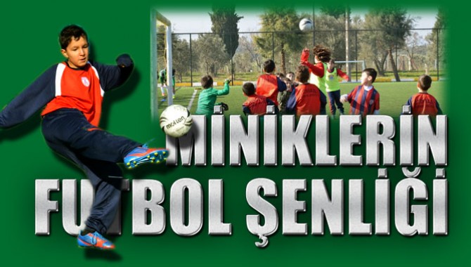 Minik Futbolcular Akhisar'da Futbol Şenliğinde Buluştu