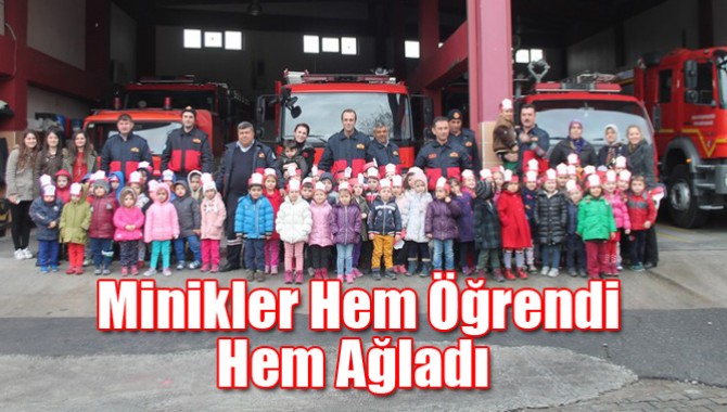 Minikler Hem Öğrendi Hem Ağladı