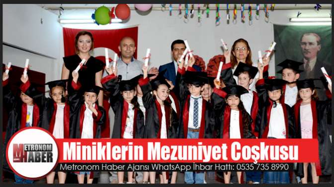 Miniklerin Mezuniyet Coşkusu