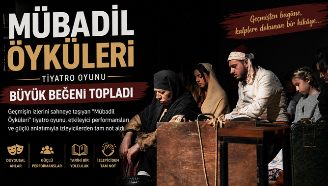 "Mübadil Öyküleri" Tiyatro Oyunu Büyük Beğeni Topladı
