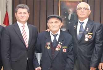 Muharip Gaziler, İl Emniyet Müdürü Yunus Çetin’i Ziyaret Ettiler