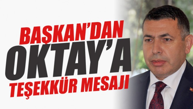Mustafa Ulus’tan Av.Osman Oktay'a Teşekkür