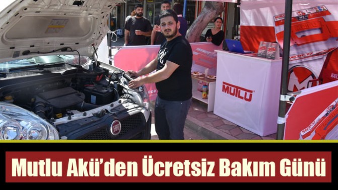 Mutlu Akü’den Ücretsiz Bakım Günü