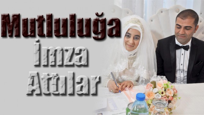 Mutluluğa İmza Attılar