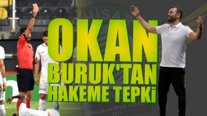 Okan Buruktan hakeme tepki