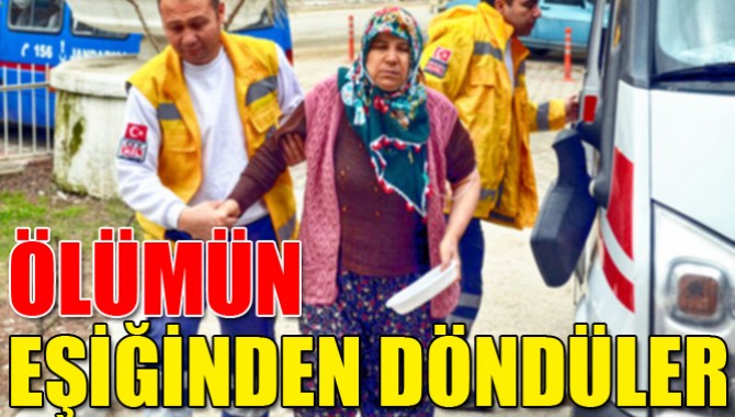 ÖLÜMÜN EŞİĞİNDEN DÖNDÜLER