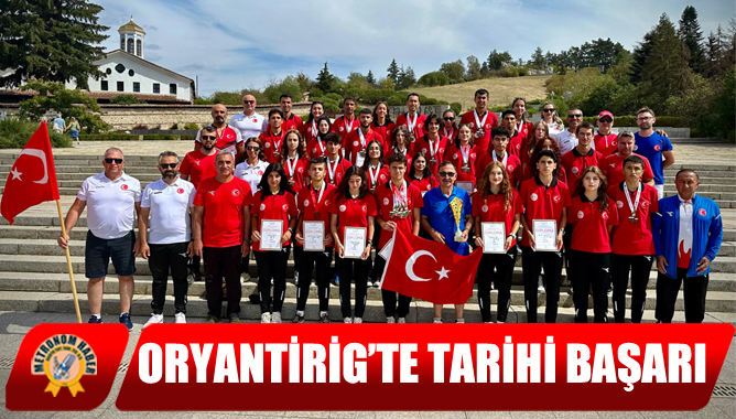 Oryantirig’te Tarihi Başarı