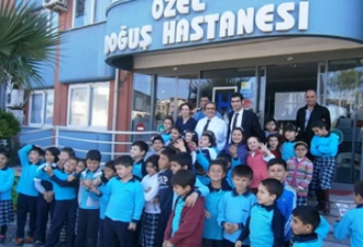 Özel Doğuş hastanesi'ne ziyaretler