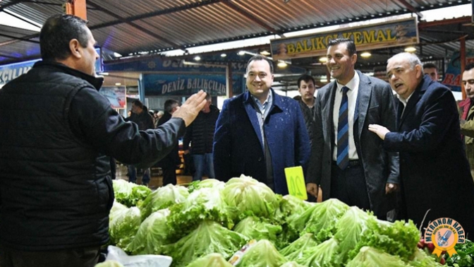 Pazarcı Esnafından Büyük Destek