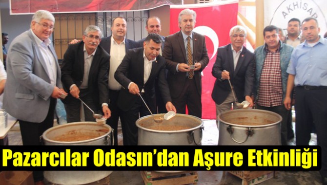 Pazarcılar Odasın’dan Aşure Etkinliği