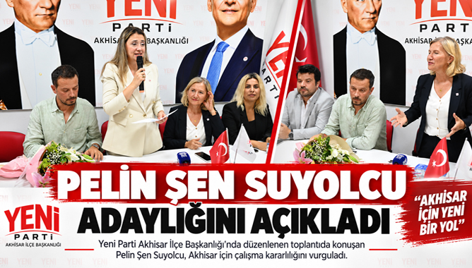 Pelin Şen Suyolcu Adaylığını Açıkladı