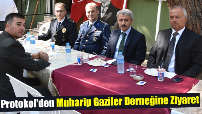 Protokol'den Muharip Gaziler Derneğine Ziyaret