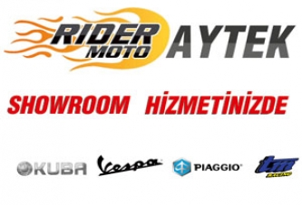 Rider Moto Aytek Showroom Hizmetinizde