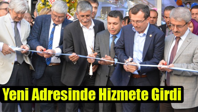 Şenyiğit Zücaciye, Yeni Adresinde Hizmete Girdi