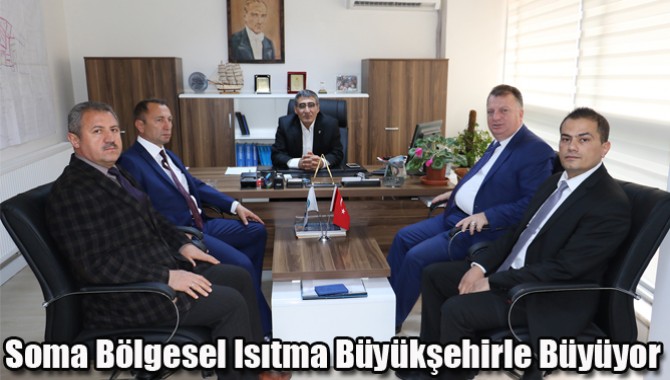 Soma Bölgesel Isıtma Büyükşehirle Büyüyor