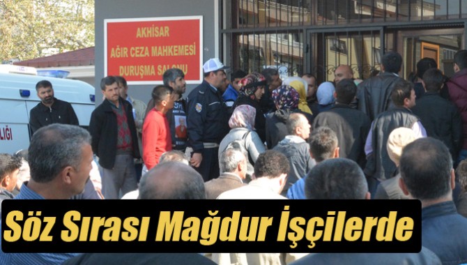 Söz Sırası Mağdur İşçilerde