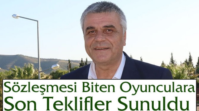 Sözleşmesi Biten Oyunculara Son Teklifler Sunuldu