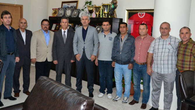 Taraftarlar Derneği, Başkan Hızlı'yı Ziyaret Etti