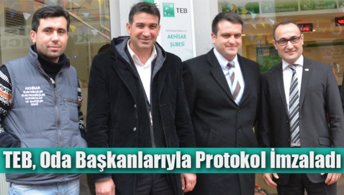 TEB, Oda Başkanlarıyla Protokol İmzaladı