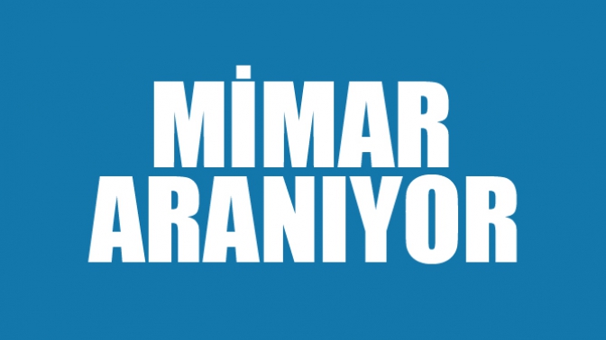 Tecrübeli Mimar Aranıyor