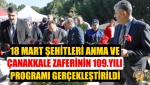 18 Mart Şehitleri Anma Ve Çanakkale Zaferinin 109.Yılı Programı Gerçekleştirildi