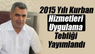 2015 Yılı Kurban Hizmetleri Uygulama Tebliği Yayımlandı