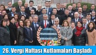 26. Vergi Haftası Kutlamaları Başladı