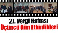 27. Vergi Haftası Üçüncü Gün Etkinlikleri