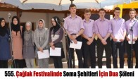 555. Çağlak Festivalinde Soma Şehitleri İçin Dua Şöleni