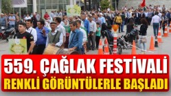 559. Çağlak Festivali renkli görüntülerle başladı