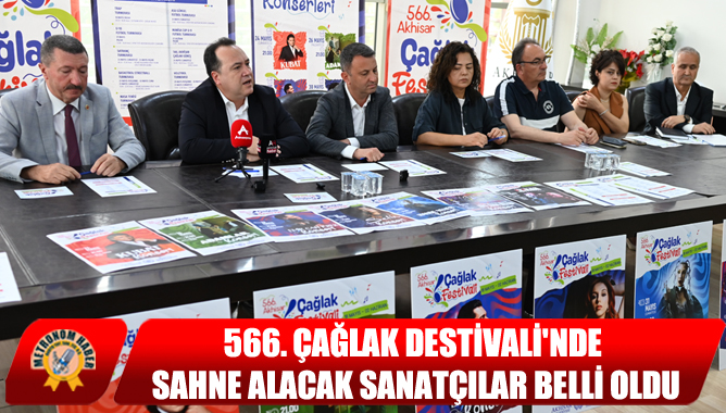 566. Çağlak Destivali'nde Sahne Alacak Sanatçılar Belli Oldu