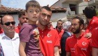 A Milli Takım’dan Acılı Ailelere Taziye Ziyareti