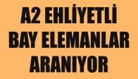 A2 Ehliyetli Bay Elemanlar Aranıyor