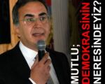 ADD’nin konuğu Mutlu, “Demokrasinin neresindeyiz” dedi!