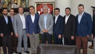 AKGİAD Derneği Yeni Yönetimi Belediye Başkanı Salih Hızlı’yı Ziyaret Etti