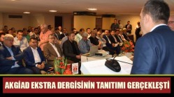 AKGİAD Ekstra dergisinin tanıtımı gerçekleşti