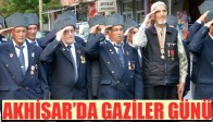 Akhisar’a Gaziler Günü Kutlandı
