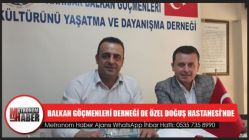 Akhisar Balkan Göçmenleri Derneği de Özel Doğuş Hastanesi’nde