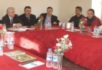 Akhisar Belediye Başkanı Salih Hızlı, Aylık Basın Toplantısını Tarihi Mekanda Yaptı