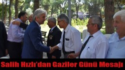 Akhisar Belediye Başkanı Salih Hızlı’dan Gaziler Günü Mesajı
