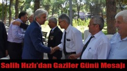 Akhisar Belediye Başkanı Salih Hızlı’dan Gaziler Günü Mesajı