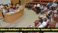 Akhisar Belediyesi 1. Olağanüstü Meclis Toplantısı Yapıldı