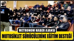 Akhisar Belediyesi’nden Motosiklet Sürücülerine Eğitim Desteği