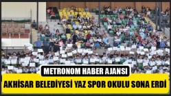 Akhisar Belediyesi yaz spor okulu sona erdi