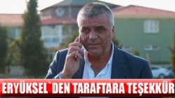 Akhisar Belediyespor Başkanı Eryüksel’den Taraftara Teşekkür
