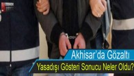Akhisar’da 5 Kişi Yasadışı Gösteriden Gözaltına Alındı